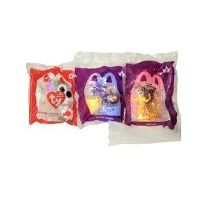 McDonalds Ty KOOKOO the KOALA, Disney Belle and Disney Snow White Sealed